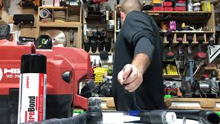 Hilti cordless vacuum hose replacement and upgrade.