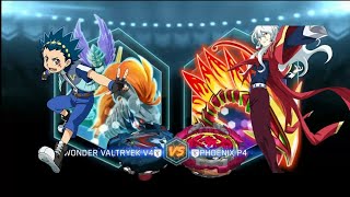 Beyblade Burst Valt Aio Valtryek V4 Vs Phi Phoenix P4