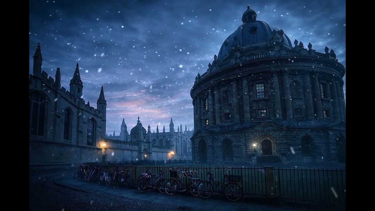 Between Stone and Silence — A Cinematic Journey Through Oxford at Dusk