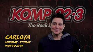 Carlota "Rock thang" KOMP 92.3 the Rock Station