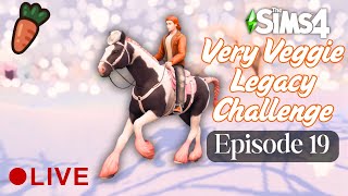 🥕Aging Up! Very Veggie Legacy Challenge Episode 19 Sims 4