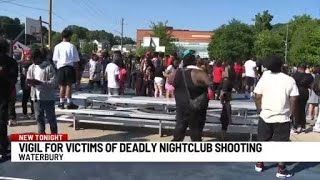 Vigil held in Waterbury for 2 young adults killed outside of nightclub