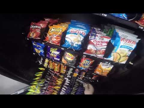 servicing and collecting from full line vending machines