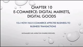 MANAGEMENT INFORMATION SYSTEM CHAPTER 10:         Subtopic 10.4