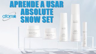 Aprende a Usar Atomy Absolute Snow Set | Paso a Paso Como Aplicar Atomy Snow Set en tu Cara