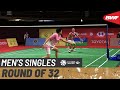 YONEX Thailand Open | Day 2: Tanongsak Saensomboonsuk (THA) vs. Chou Tien Chen (TPE) [2]