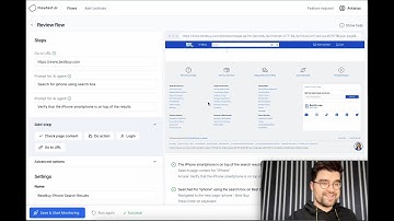 AI Agent For Website Monitoring & Quality Assurance / Flowtest.ai Demo 2025 January