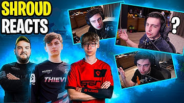 BEST SHROUD REACTS TO BEST VCT HIGHLIGHTS | VALORANT