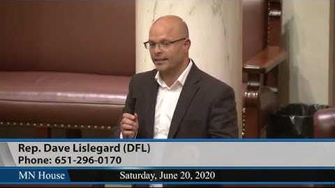 2020 First Special Session: House Floor Session - part 4  6/19/20