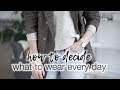 How to always know what to wear | Capsule wardrobe guides