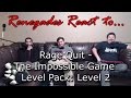Renegades React to... Rage Quit - The Impossible Game Level Pack: Level 2