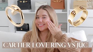 CARTIER LOVE RING VS JUSTE UN CLOU RING | WHICH ONE IS BETTER FOR YOU?