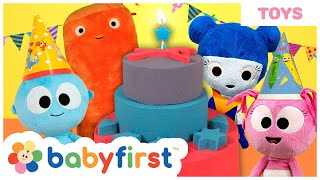 Toddler Learning Video | Picnic w Friends | Birthday Cake | Learn Shapes w Color Crew | First Toys