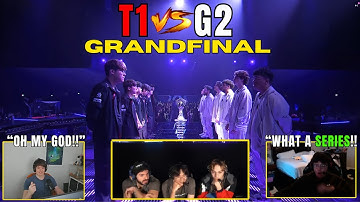 Sliggy, Tenz, Shanks, Tarik & Johnqt react T1 vs G2, Masters Bangkok FINALS | T1 vs G2 highlights