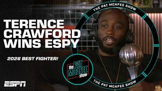 Terence 'Bud' Crawford is The 2026 ESPYS Best Fighter 🏆 | The Pat McAfee Show