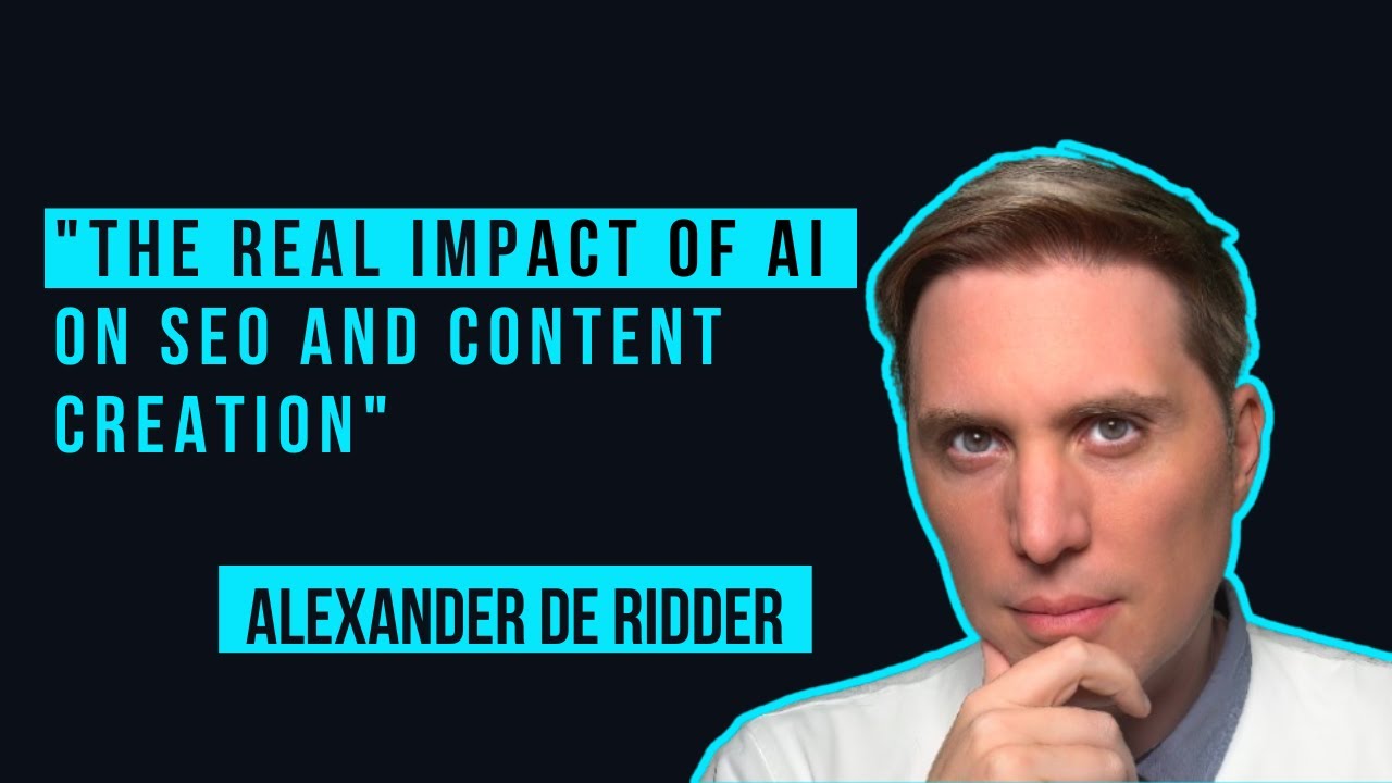 AI, Machine Learning & the Future of Automation | Alexander De Ridder ...