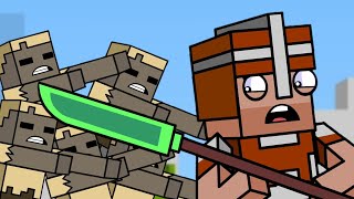 Minecraft: Dungeons (Анимация) | Пустынные Зомби & Каньон Кактусов | Блок-Отряд (Рус.дубляж)