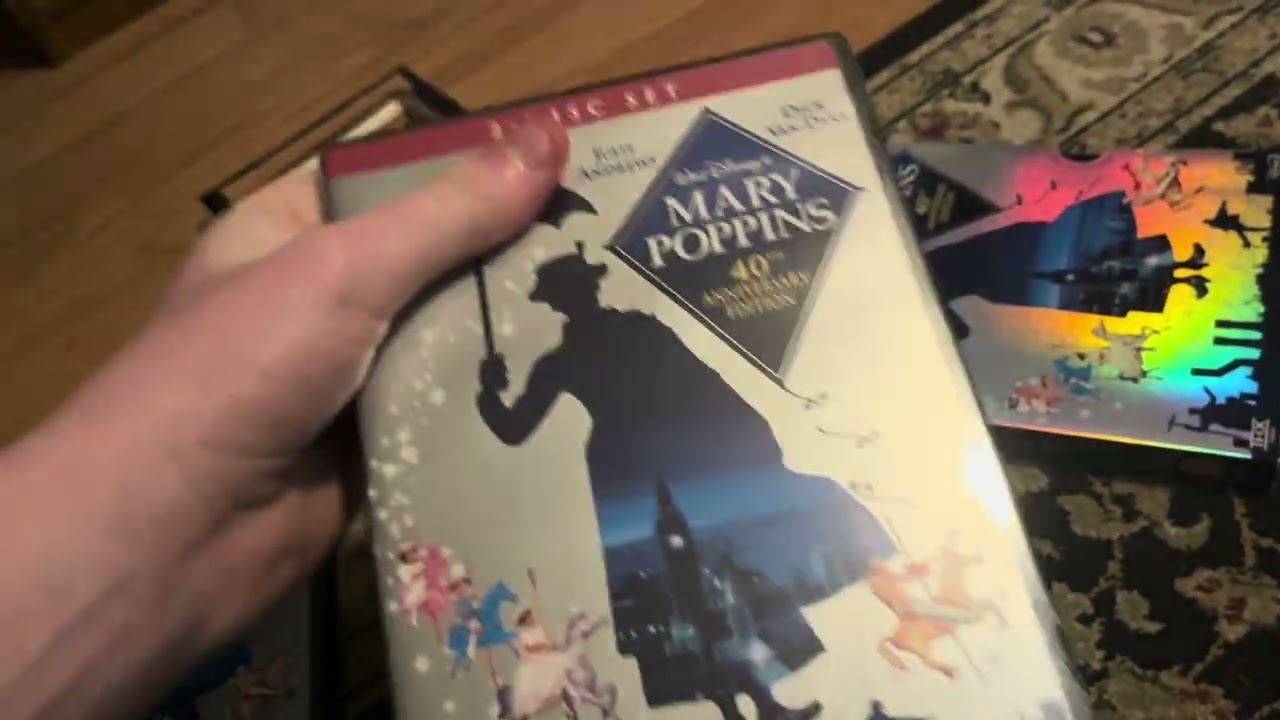 Unique Mary Poppins DVD unboxing 