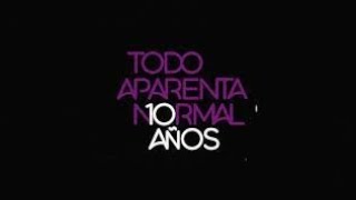 TODO APARENTA NORMAL -  COMO UN FARO // EP en Vivo 10 Años