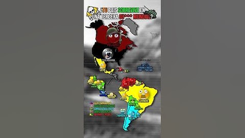 ¿Cómo está tu país? 💀🤔 #américa #geografia #geography #mapper #Mapas #Maps #countryballs