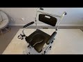 BNEHS 4-in-1 Bedside Commode &amp; Shower Wheelchair