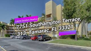 7751 Southampton Terrace, APT 313, Tamarac, FL 333211