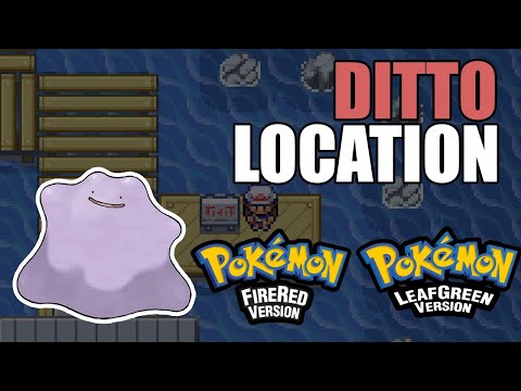 How to Get Ditto in Pokemon Fire Red 