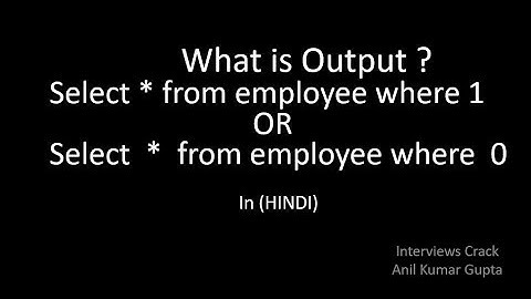 Mysql Interviews Question for Fresher and Experience (1 to 6 years)