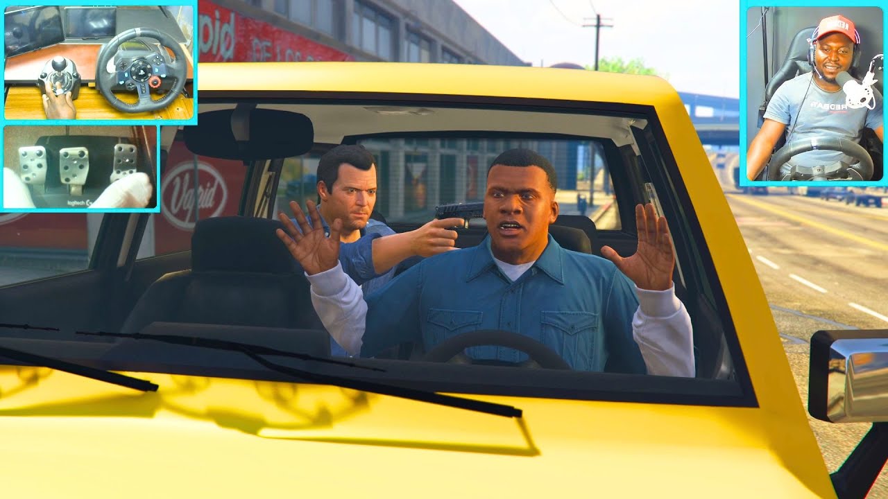 GTA V Story Mode Day 3 | Real Driving with Logitech G29 Steering Wheel