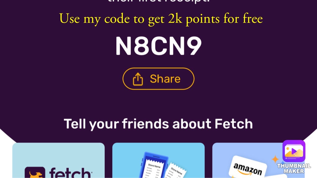 How to get 20,000 points for free on the fetch app - YouTube