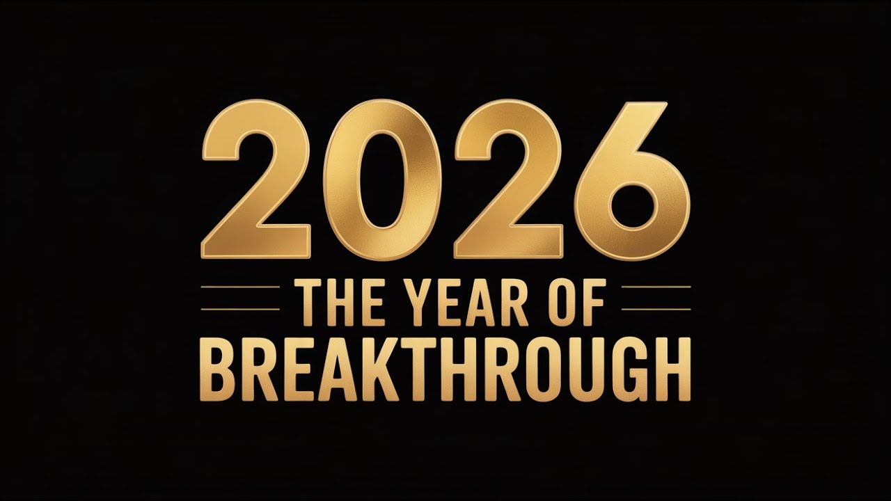 2026 The Year Of Breakthrough: Listening To God's Voice.