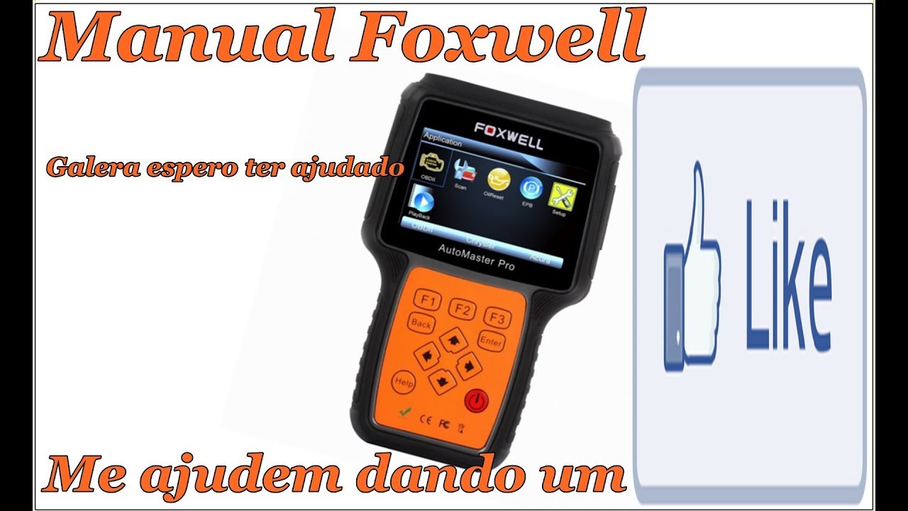 Manual foxwell nt624 e nt644. - YouTube