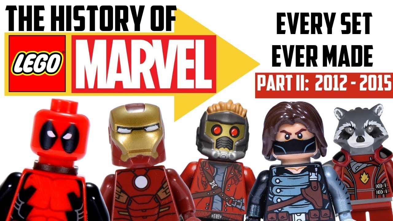 THE HISTORY LEGO MARVEL: Part 2 (Every Set from 2012 - - YouTube