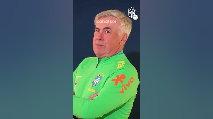ANCELOTTI FICOU BEM NAS CORES DO BRASIL, HEIN?! 🔥