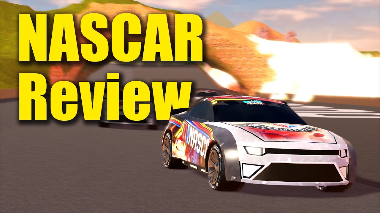 NASCAR debuts customized virtual car in Jailbreak on Roblox