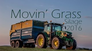 Movin' Grass! - Silage 2016 - Porter Contracts - Claas Jaguar 970 - 4K