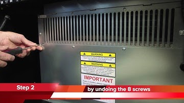 Jetts - How to clean the condenser on a Sorrento vending machine