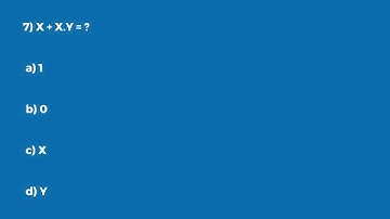MCQ -Logic Gate & Boolean Algebra