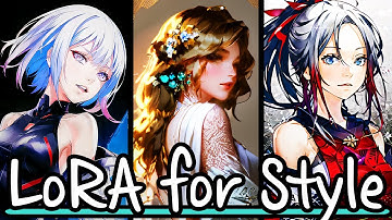 Kasucast #13 - Stable Diffusion: How to train LoRA for Style | LoRA Part 1