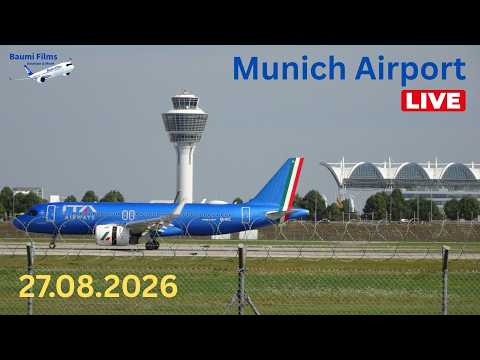 Munich Airport South Runway Live live cam preview