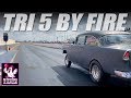 Jon Makes Passes In The Tri Five By Fire (Hoonigan)
