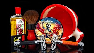 картинка: Китай против Канады! YAQI, Slant 37, RazoRock German Slant 37 VASGA RAZORS, бритьё, бритье 