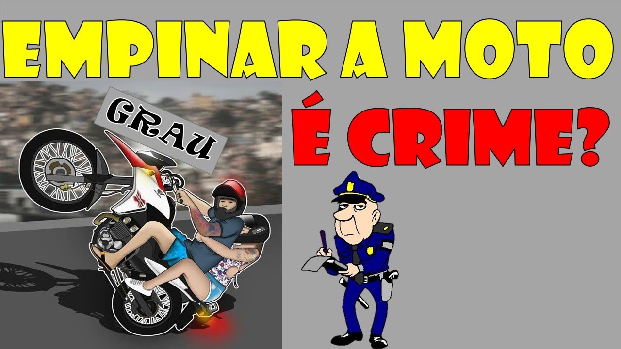 EMPINAR MOTO: CRIME DE TRÂNSITO 