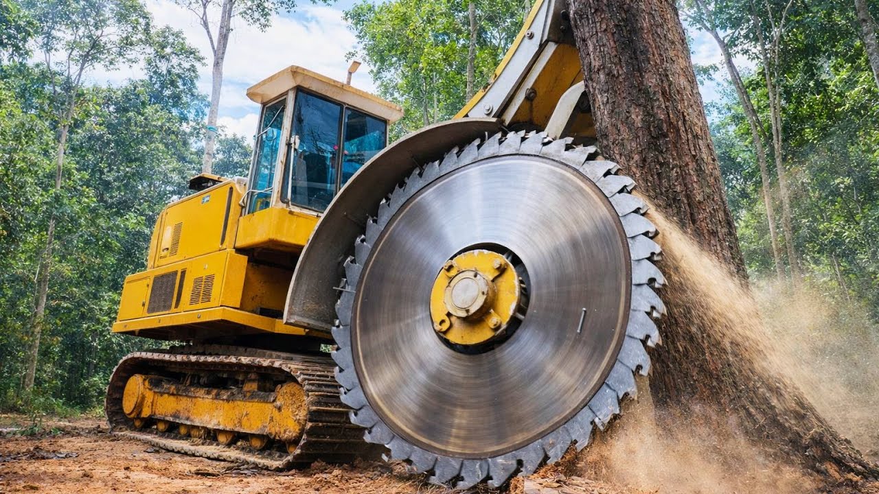 Extreme Wood Chipper & Shredder Technology | High-Power Material Processing