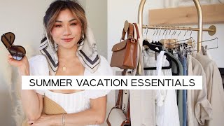 10 closet essentials I always pack for Summer Vacation ☀ | summer outfit ideas 2023 | Miss Louie