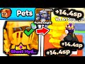 I SPEED RUN Arm Wrestle Simulator With RAREST MAXED OUT HYDRA KNIGHT PET..