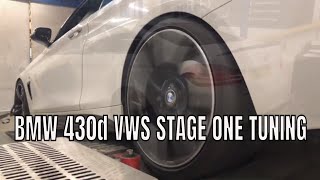 Stage One Bmw 430D Tuning On The Dyno Vws Bmw Tuning