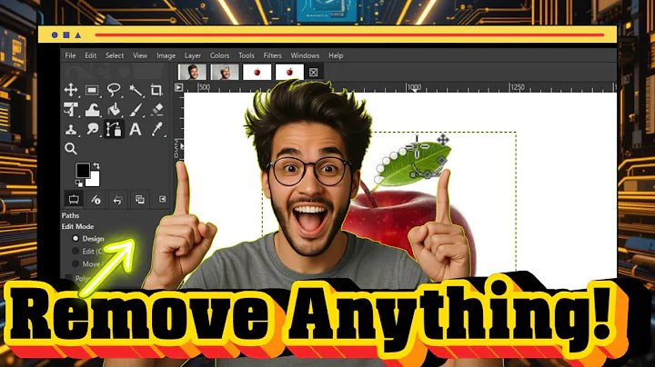 How To Remove Anything From Photos Using GIMP | Easy Editing Tutorial