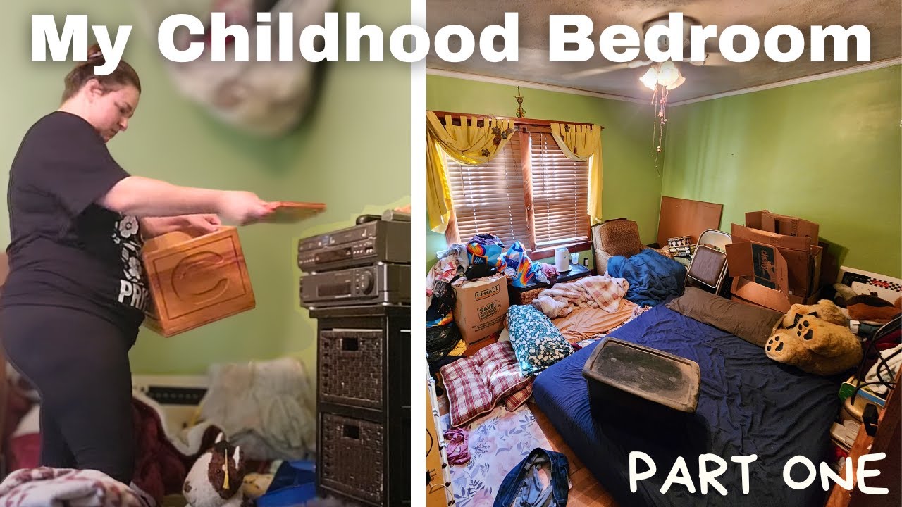 УБОРКА ДЕБЕТА В МОЕЙ ДЕТСКОЙ КОМНАТЕ! | 35 ЛЕТ ХЛАМА