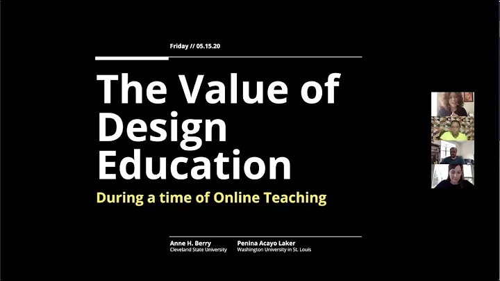 Virtual Roundtable: The Value of Design Education